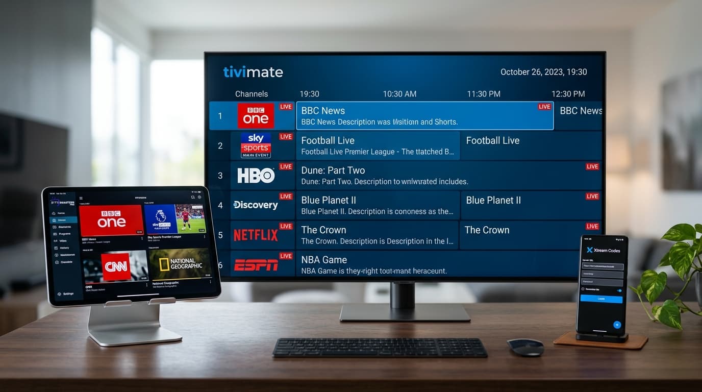 Best IPTV Players 2026 — TiviMate, IPTV Smarters Pro, and XCIPTV compared
