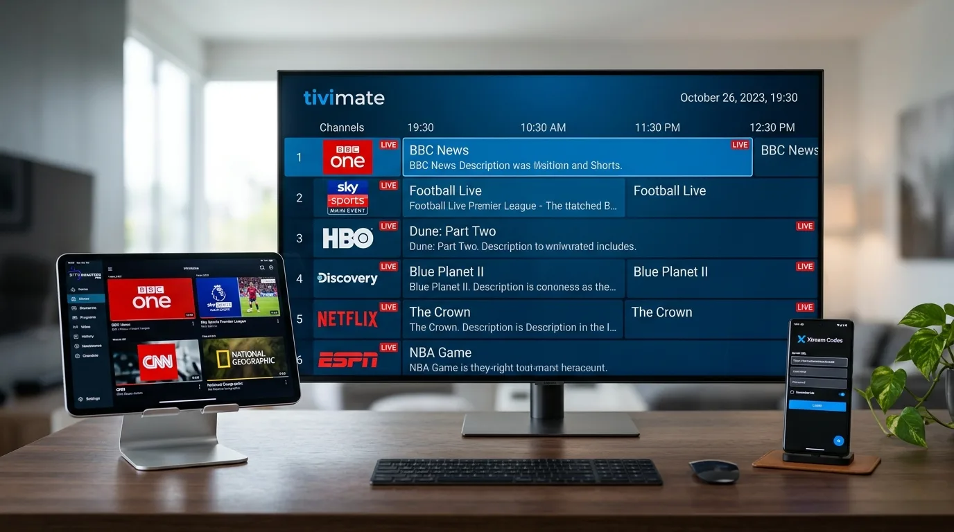 Best IPTV Players 2026 — TiviMate, IPTV Smarters Pro, and XCIPTV compared